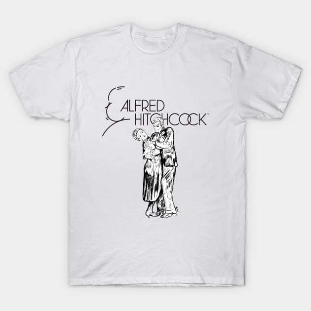 AlfredHitchcock Vertigo (1958) T-Shirt by Diyutaka